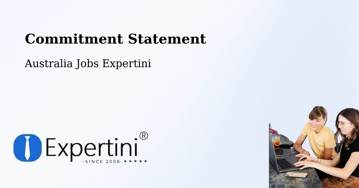 Commitment Statement - Australia Jobs Expertini